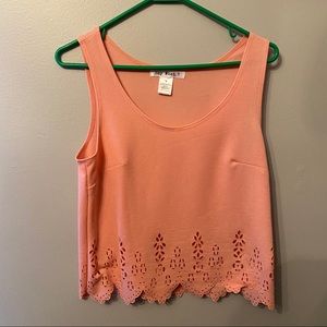 Coral/ salmon blouse